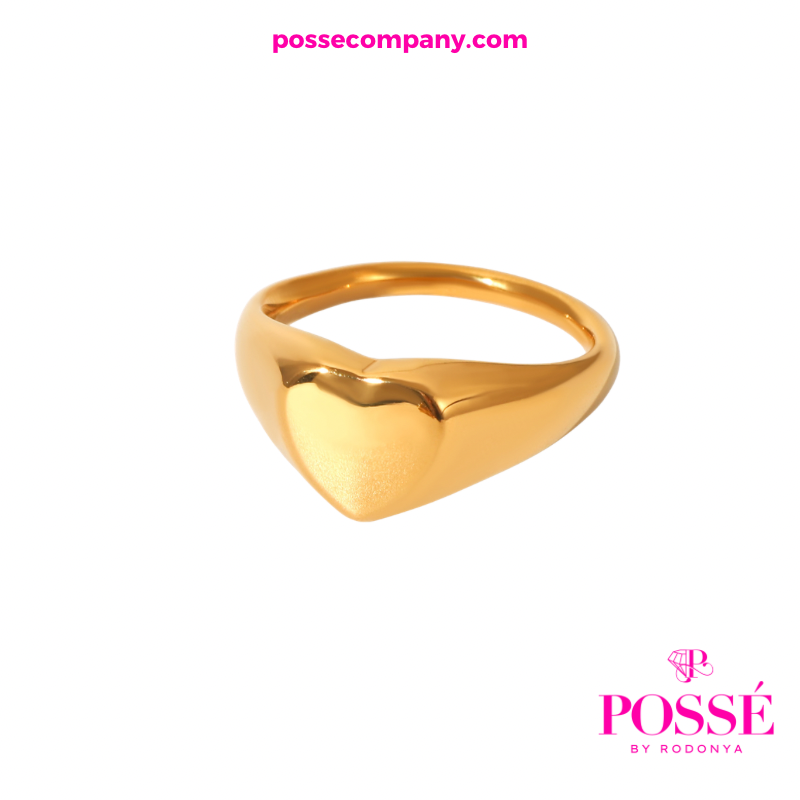 YOURS TRULY Ring - Gold