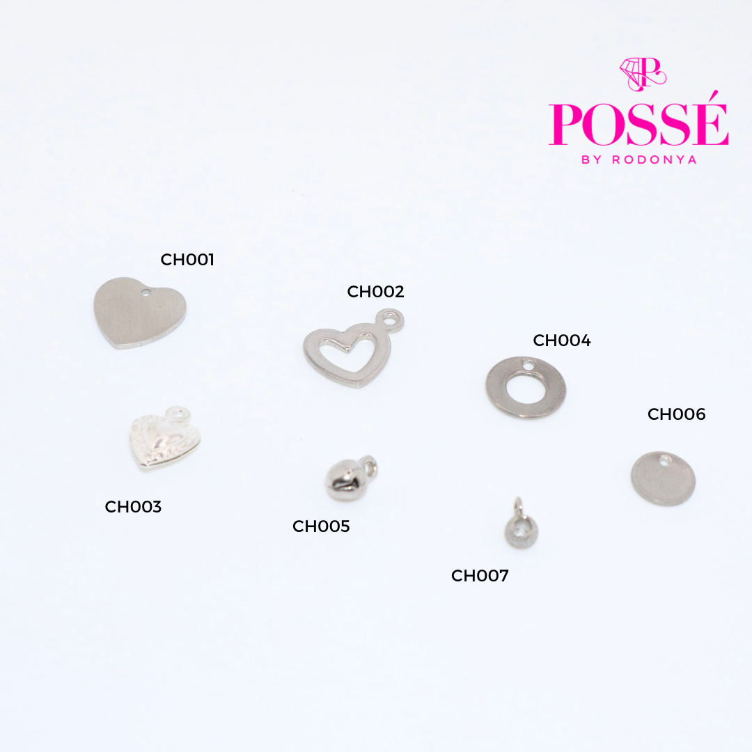 SILVER STACKER Charms