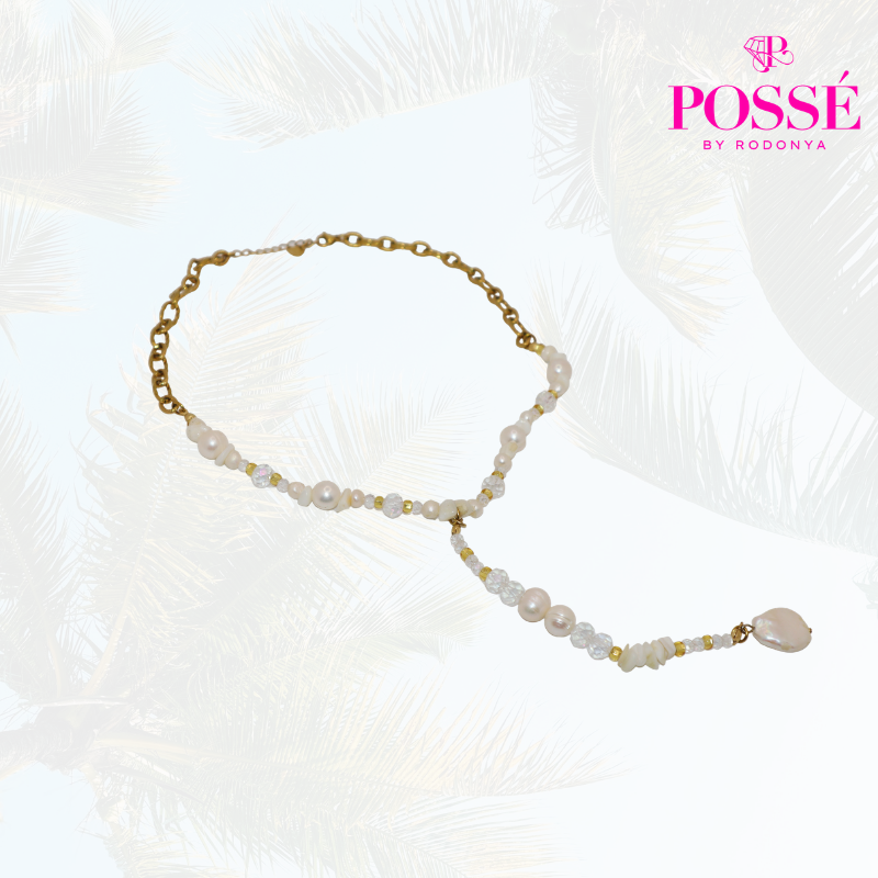 PEARL PRINCESS Lariat Necklace