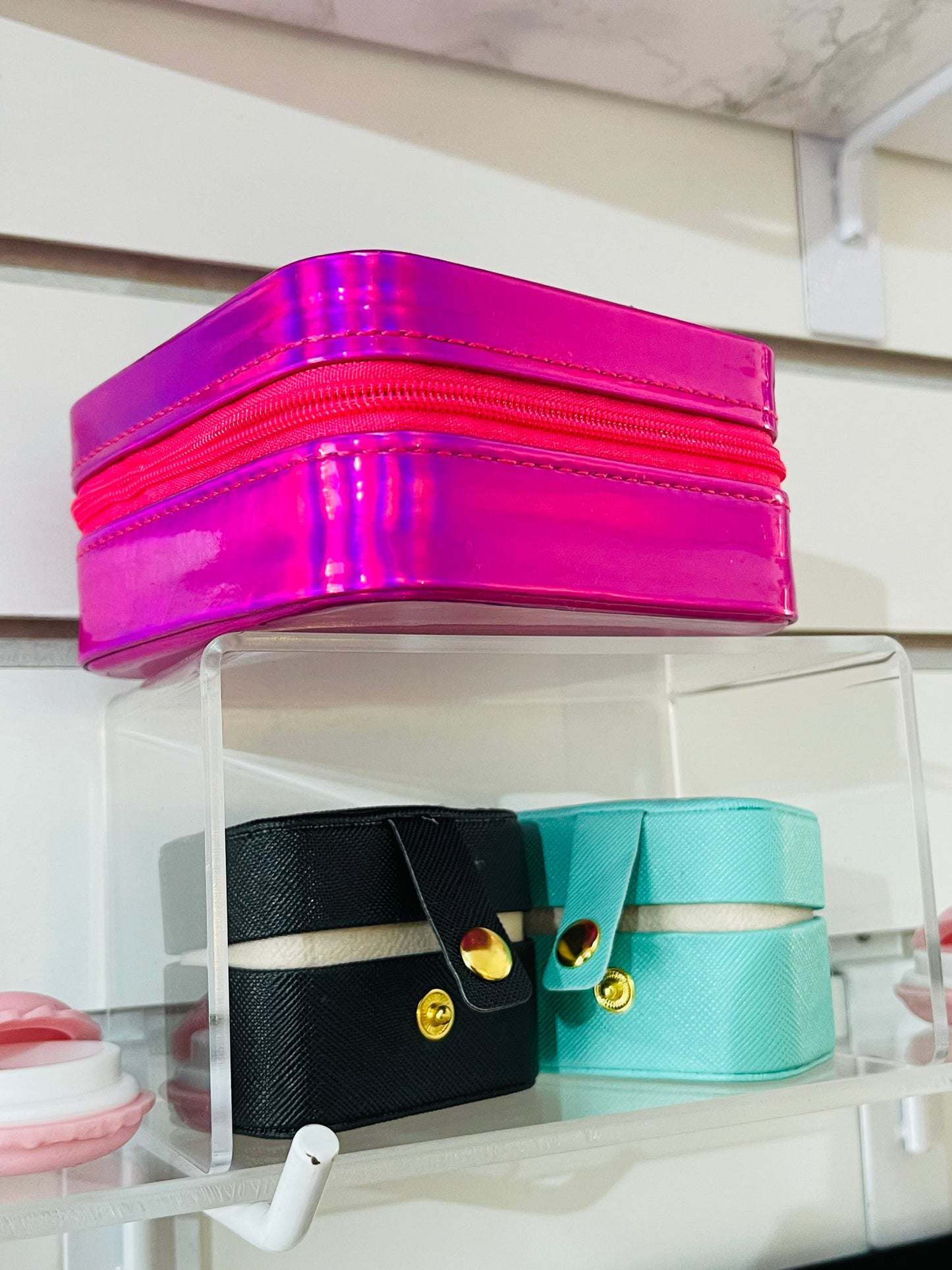 PRETTY IN PINK Jewelry Travel Case