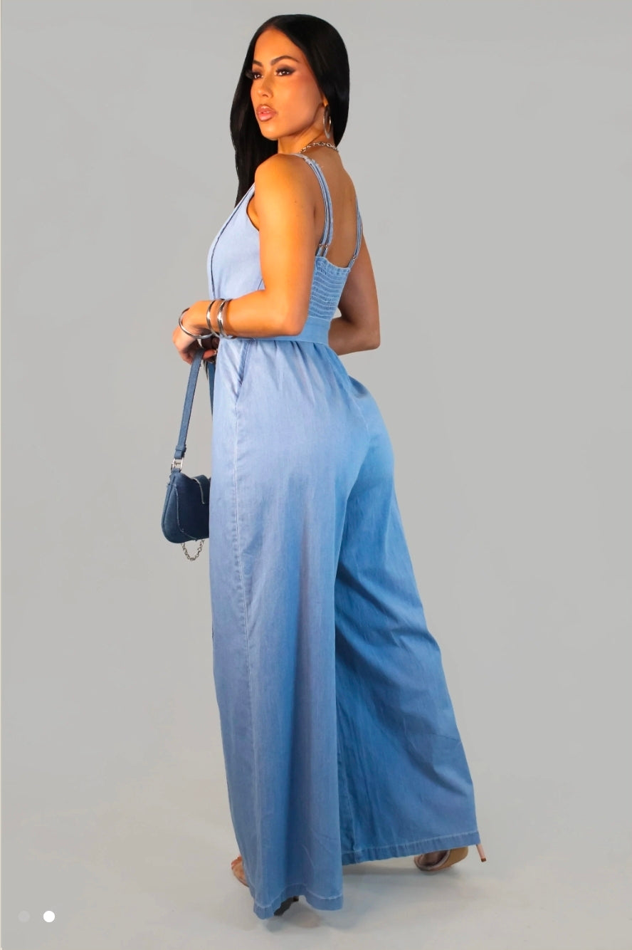 Vital Denim Jumpsuit