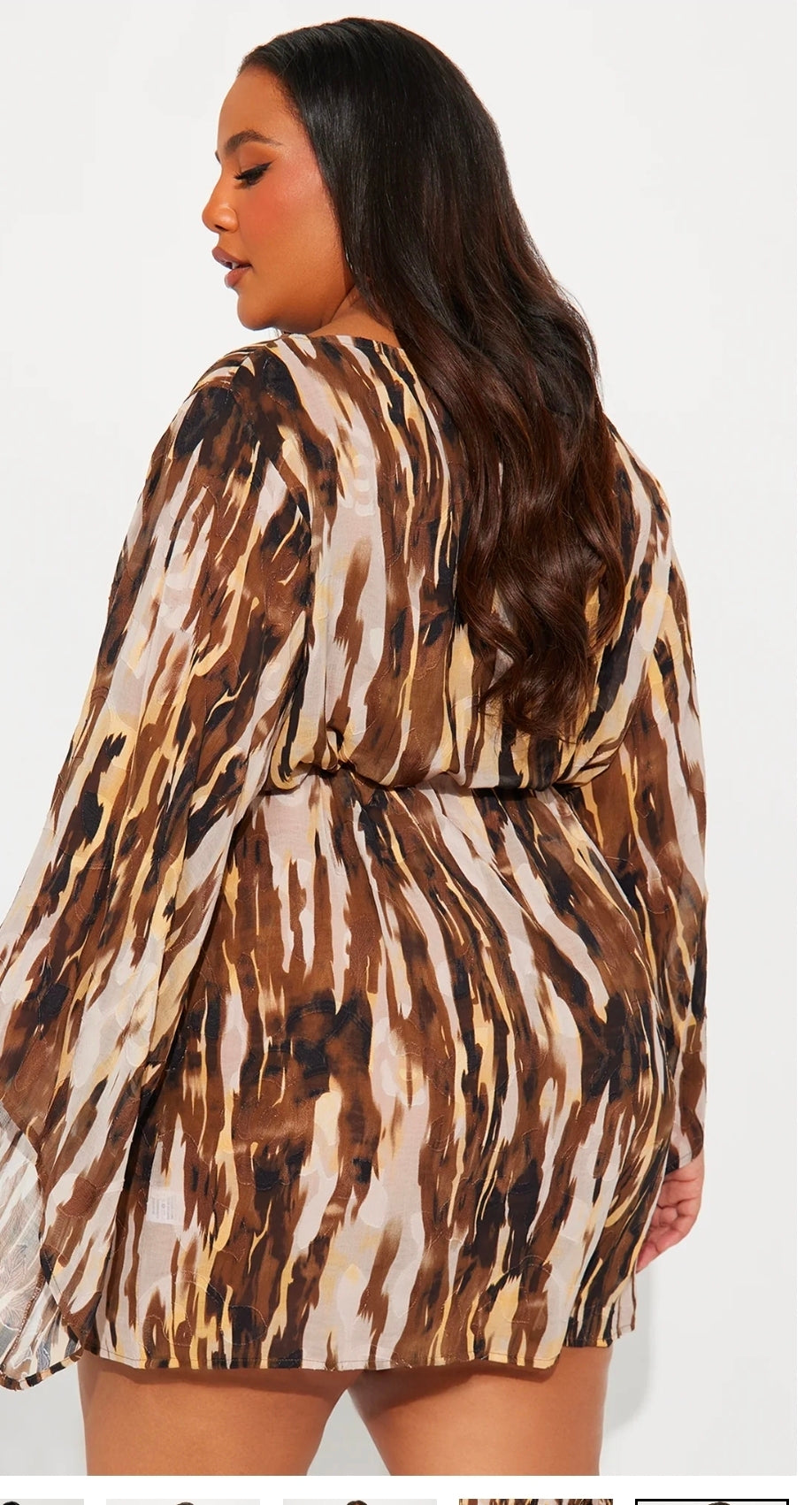 Flow State Chiffon Mini Dress