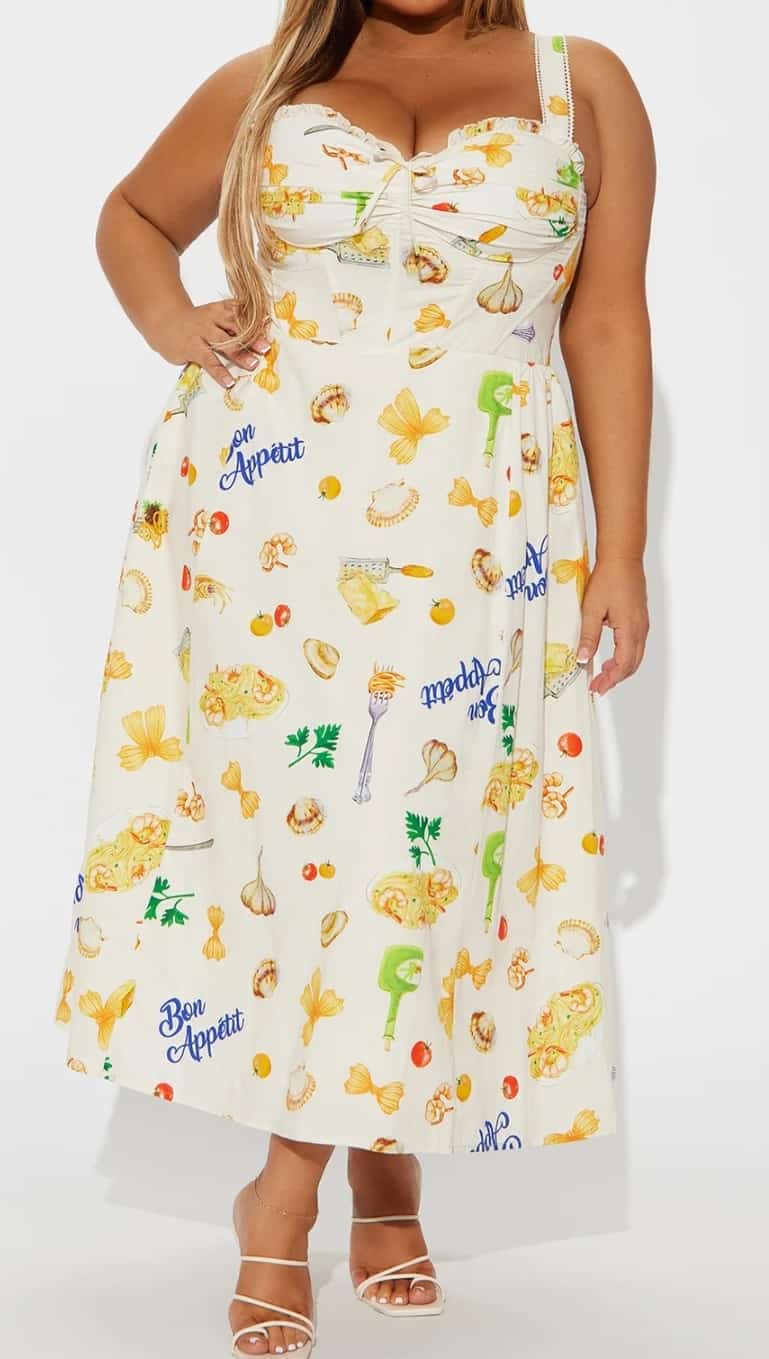 Bon Appetit Pasta Dress