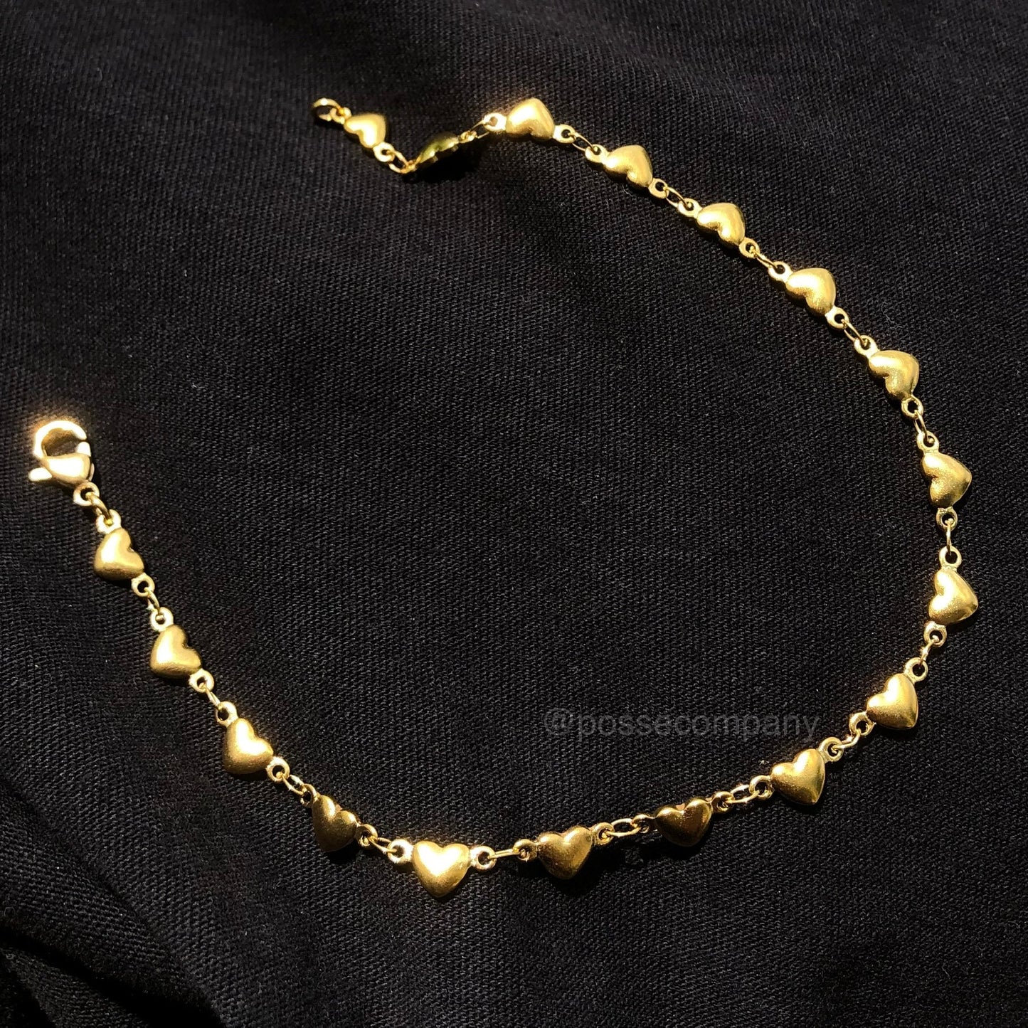 KISSES Heart Anklet