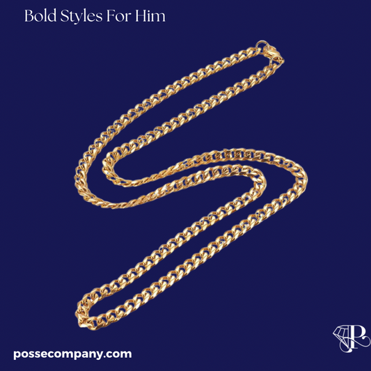 HUGO Cuban Chain 23”