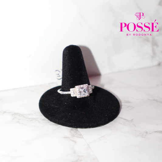 PRINCESS GEM Sterling Silver Ring