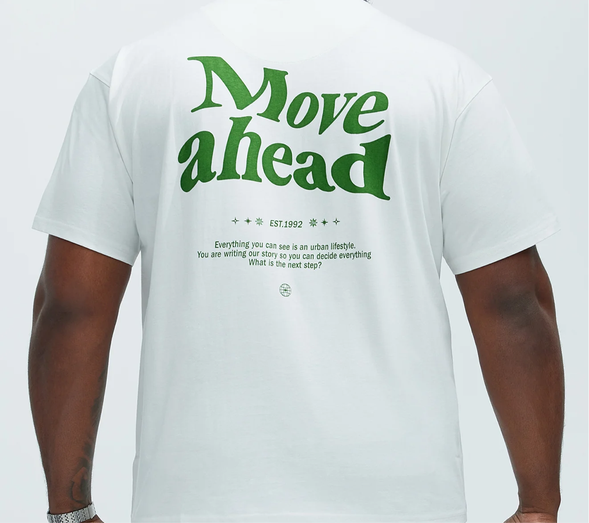 Move Ahead Tee - Off White