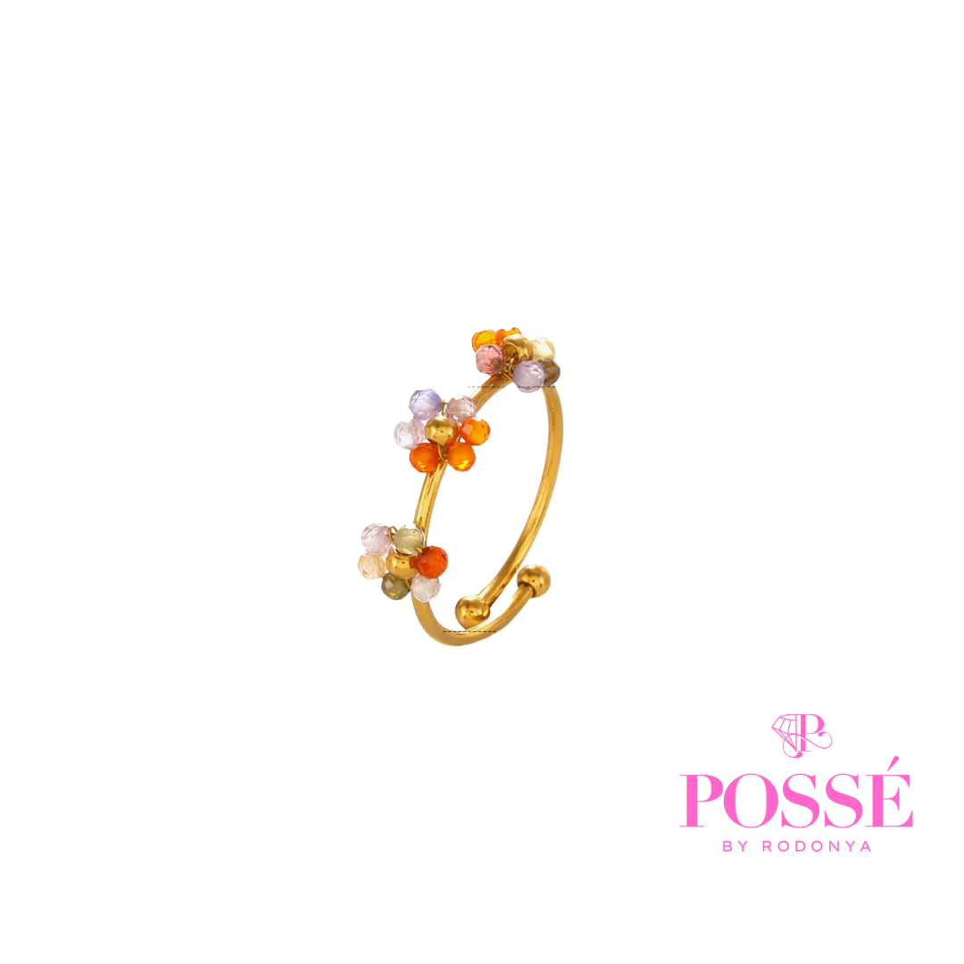 Petal Paradise Adjustable Ring