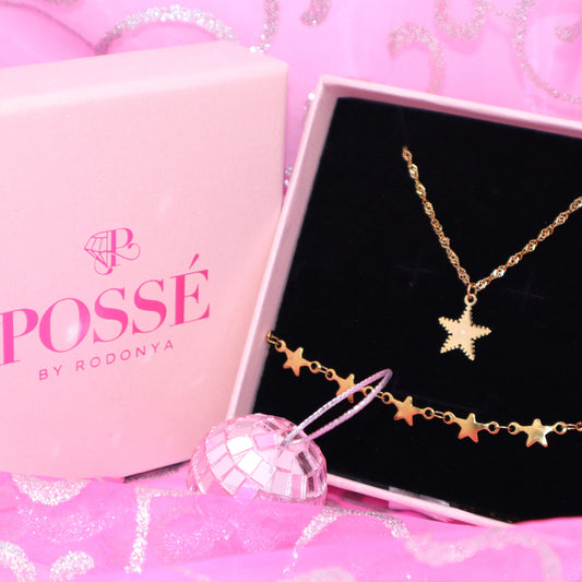 NOELLE STAR Necklace & Bracelet Set