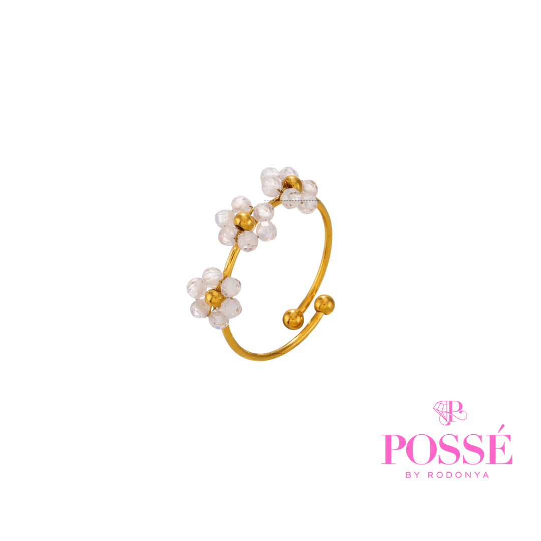 Petal Paradise Adjustable Ring