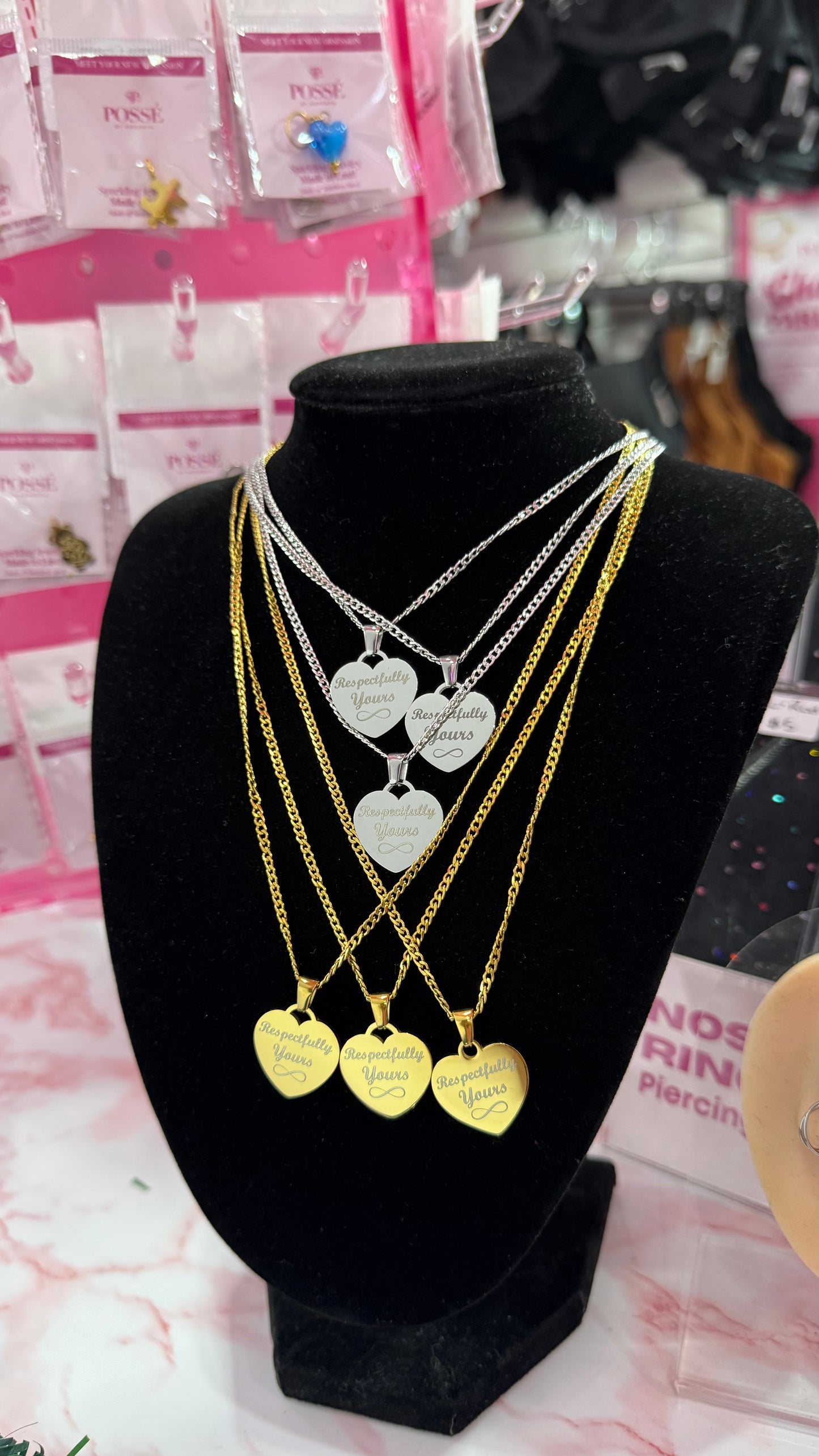 RESPECTFULLY YOURS Necklace