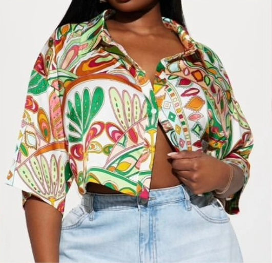 Hi Low Crop Top