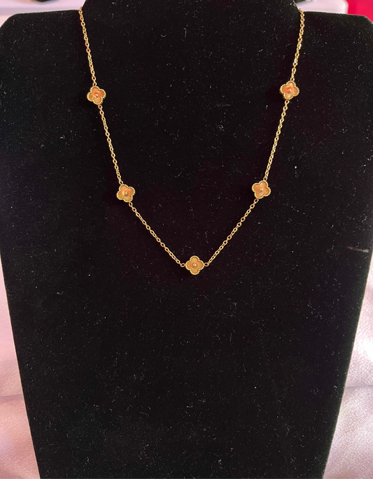 Lucky Charm Clover Necklace