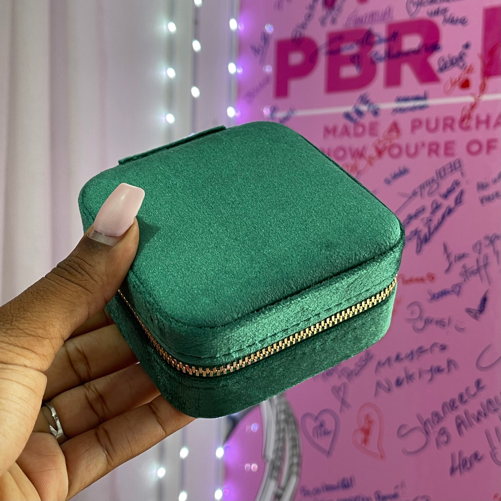 VELVET Jewelry Travel Case