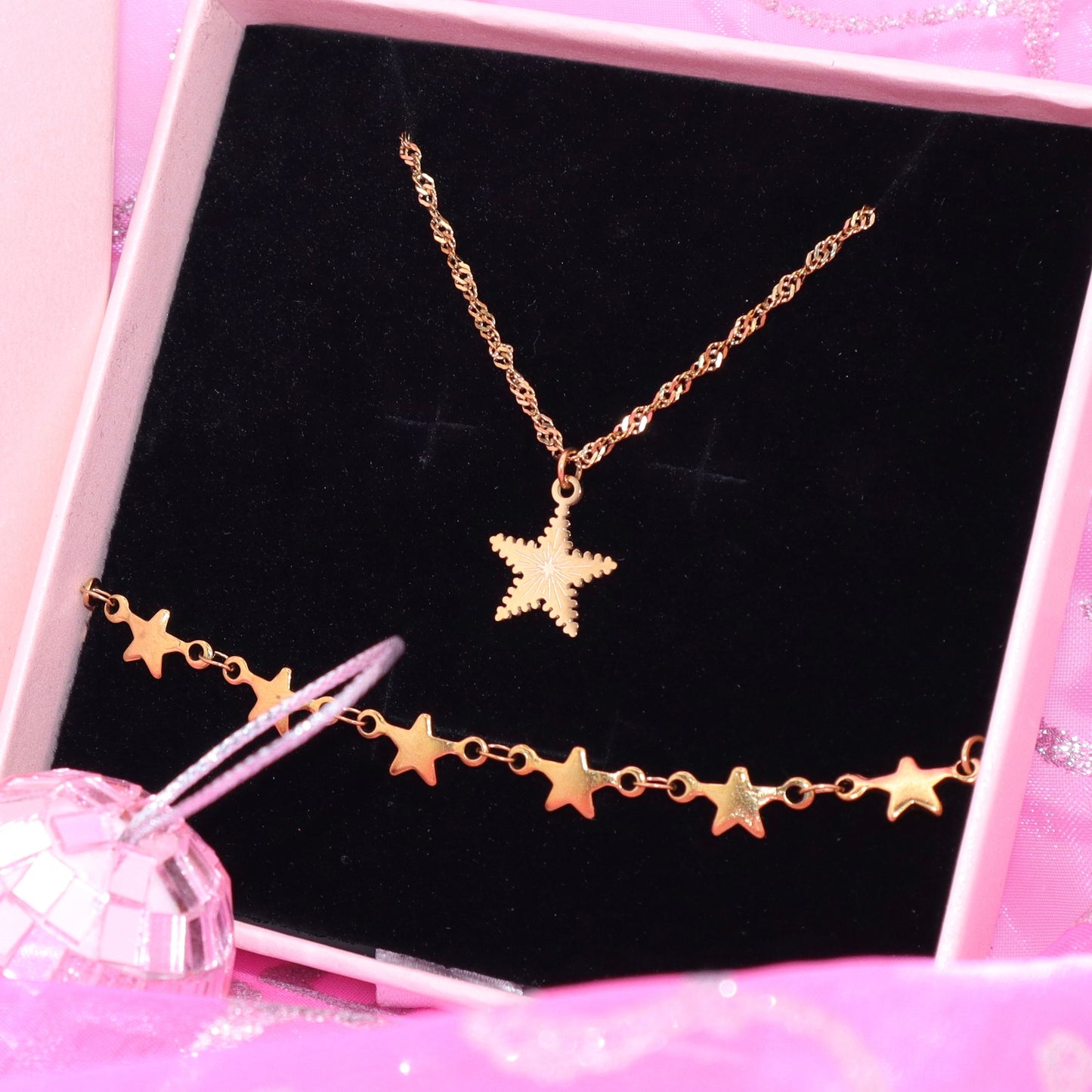NOELLE STAR Necklace & Bracelet Set