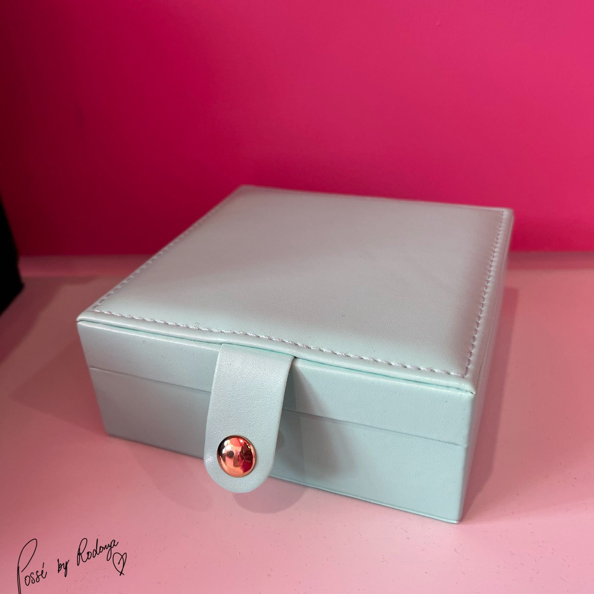 TIFFANI Turquoise Jewelry Box