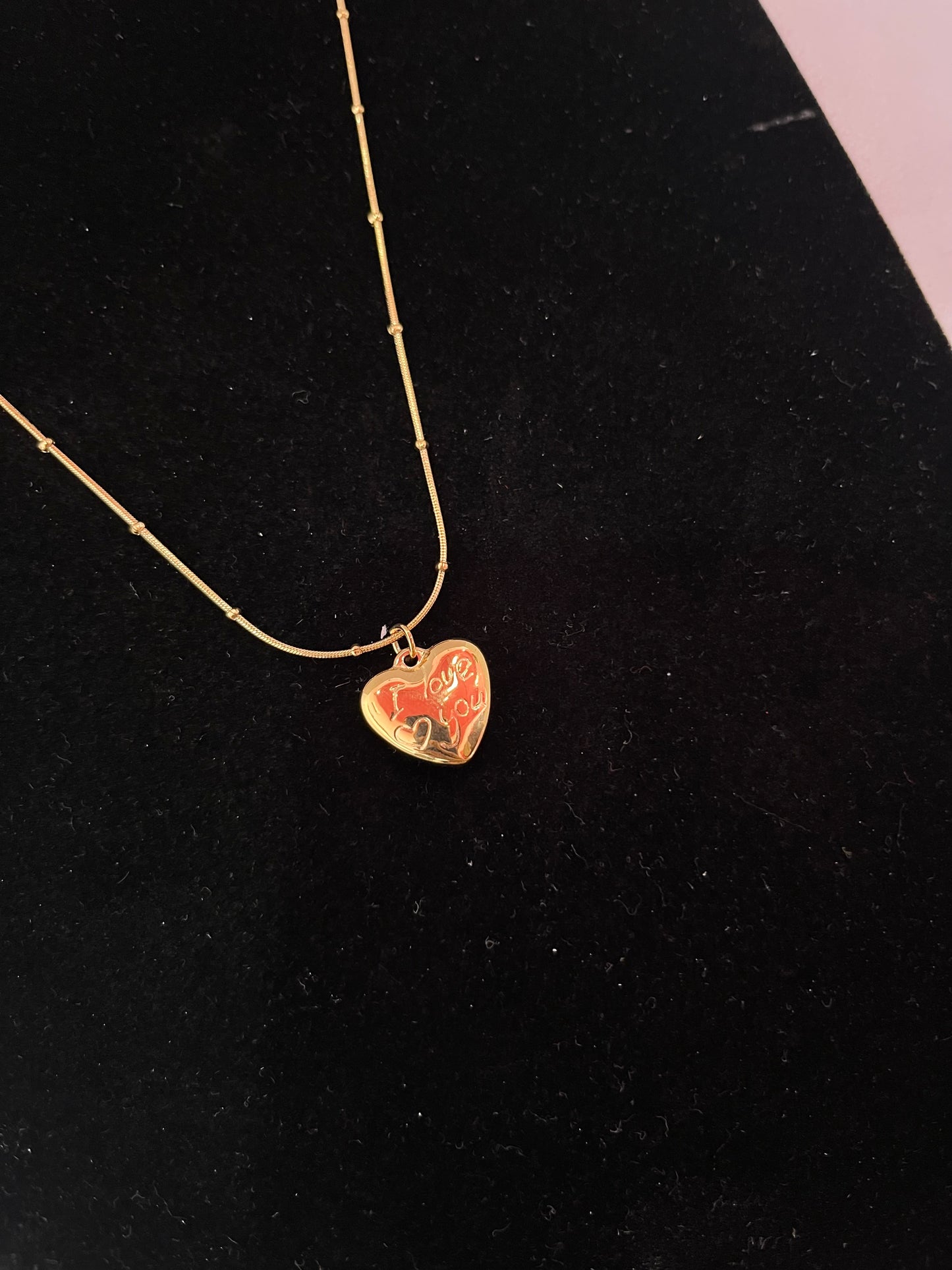 ‘I Love You’ Necklace