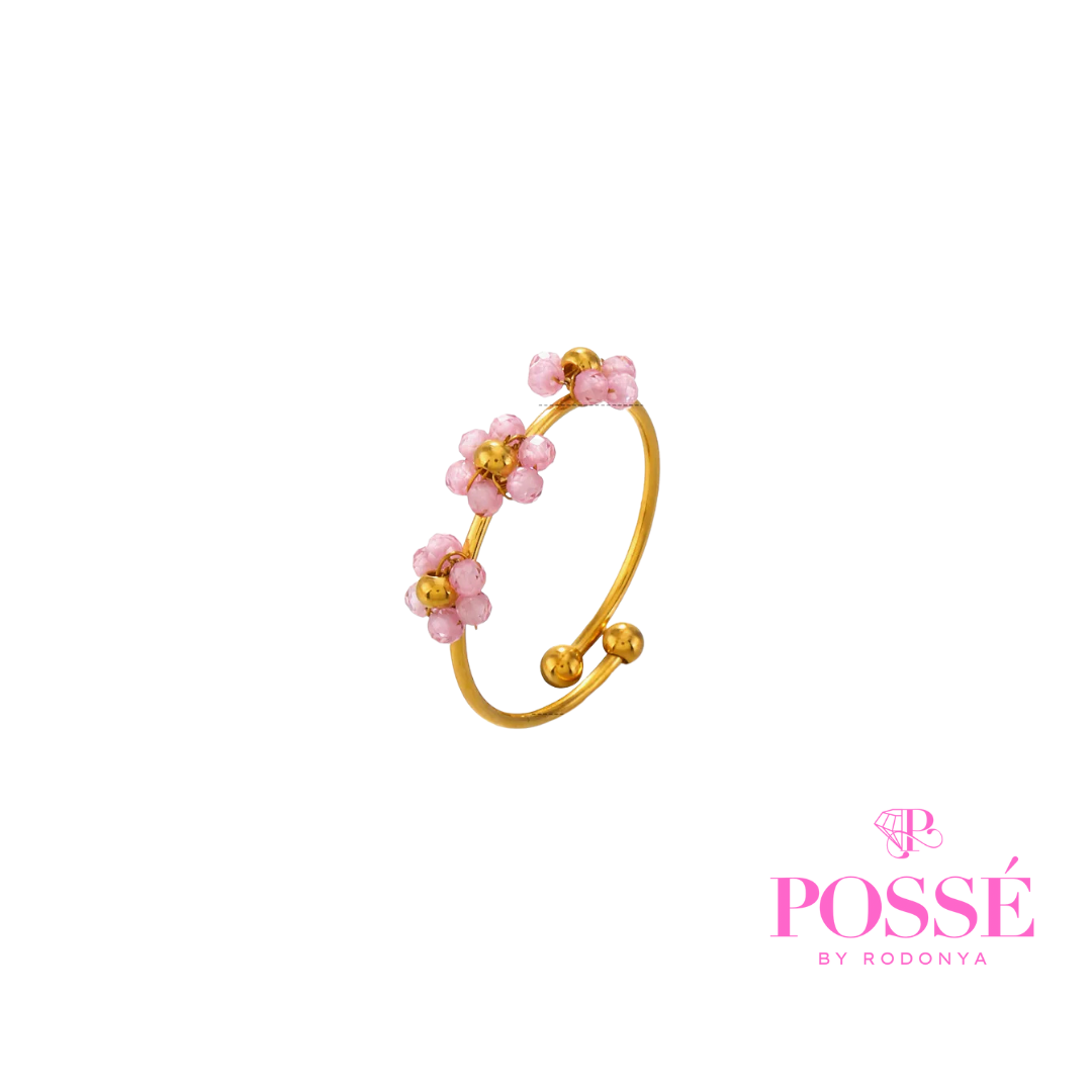 Petal Paradise Adjustable Ring