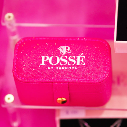 RASPBERRY SPARKLE Jewelry Case