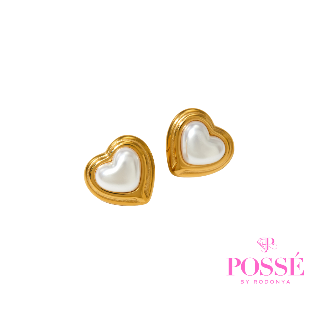 Pearl Love Earrings