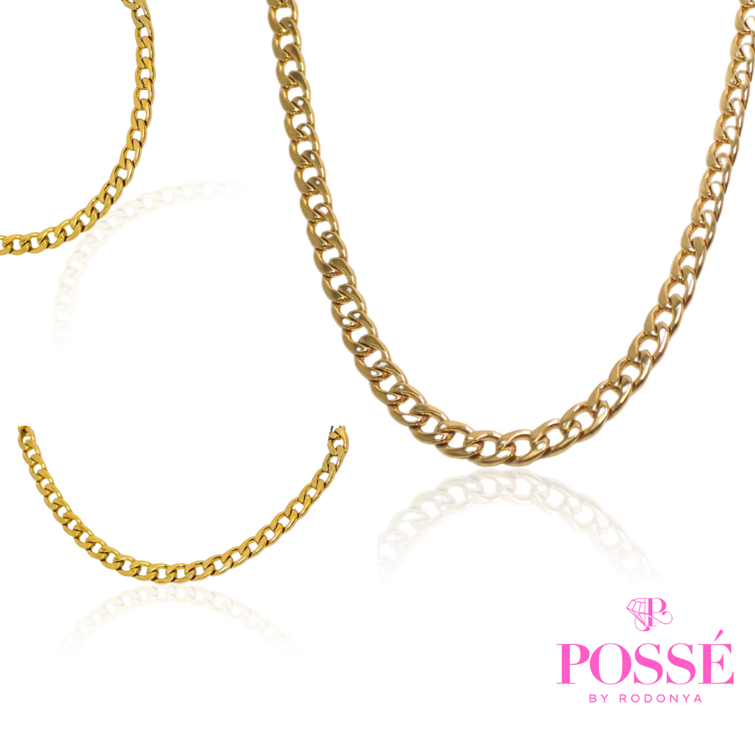 Full Monroe Set - Necklace, Bracelet & Anklet