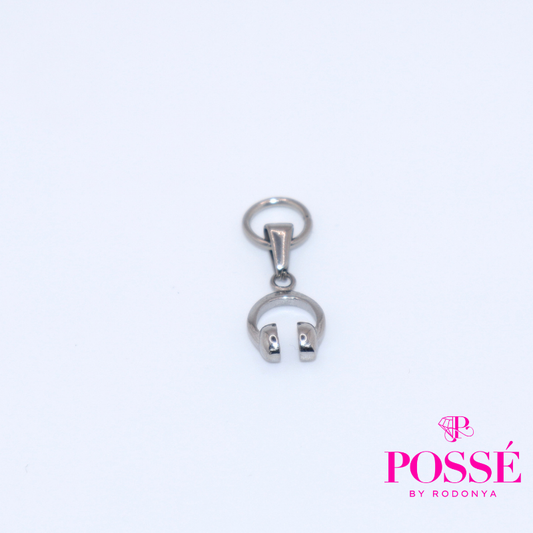 HEADPHONE Charm - Silver