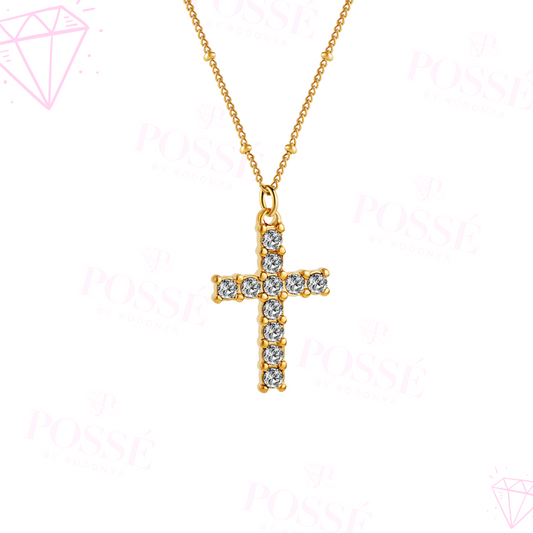 Testament Cross Necklace