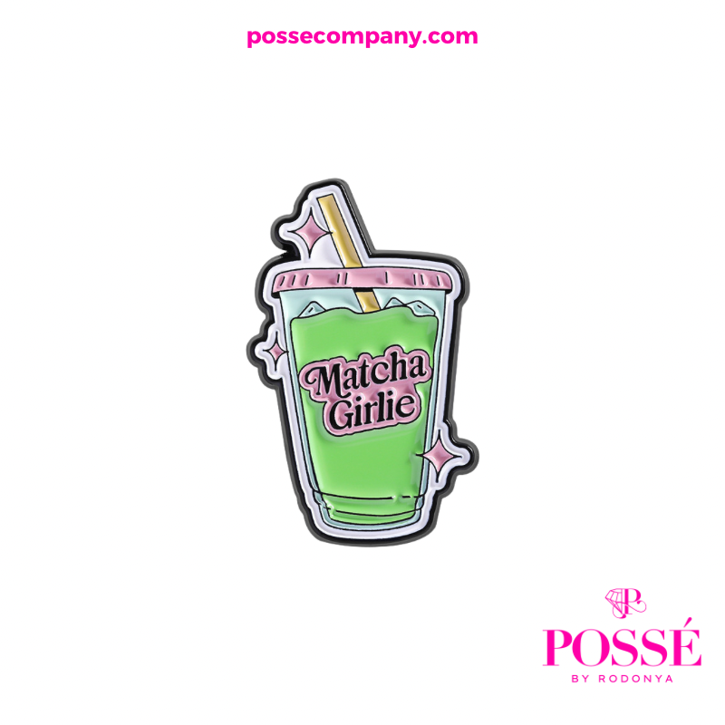 MATCHA GIRLY Brooch
