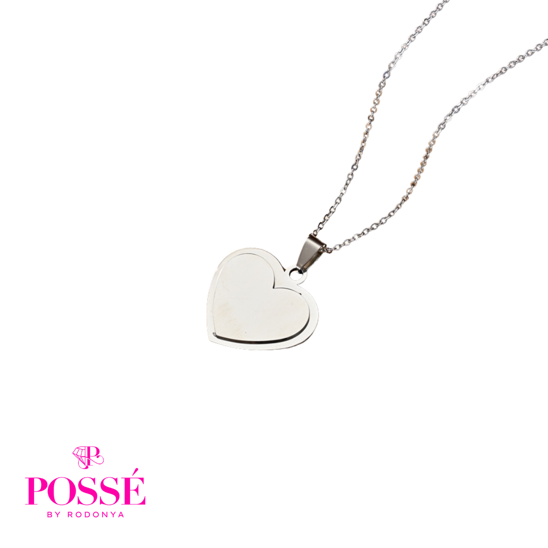 LORI HEART Engraveable Necklace