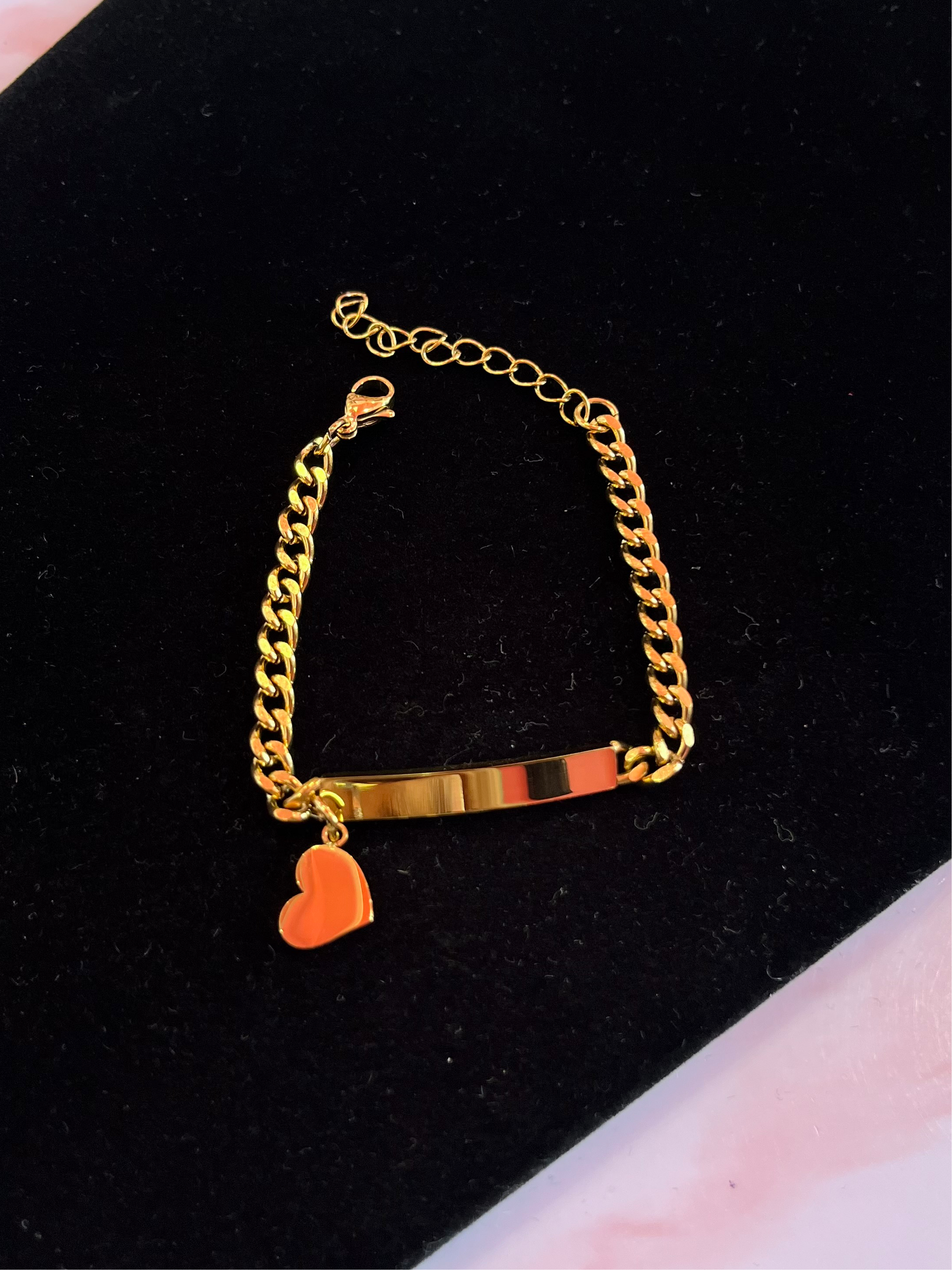 Golden Heart Bracelet