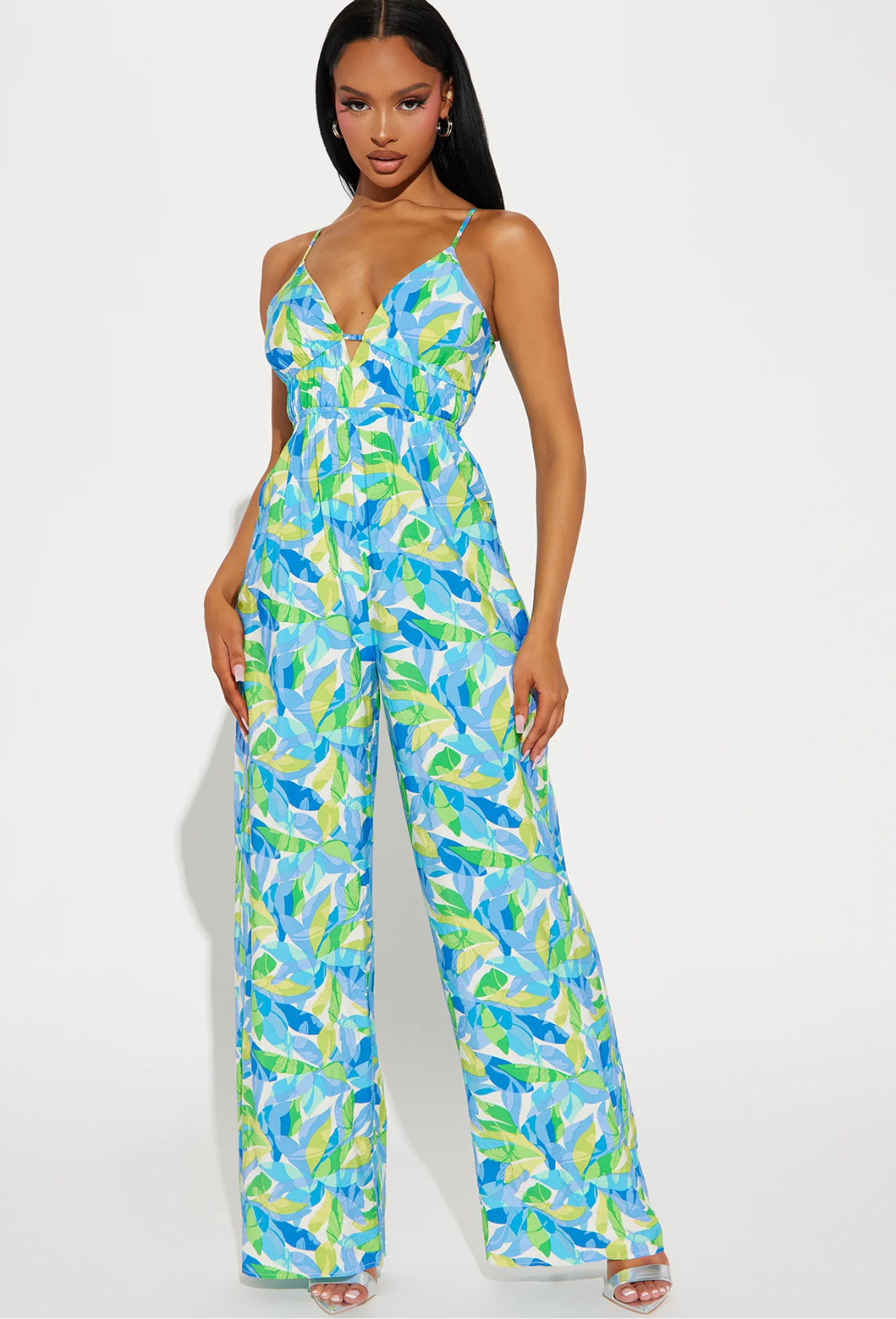 Travel Memories Jumpsuit Blue/Combo