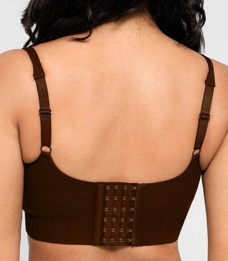 Breast Support Back Fat - Brown