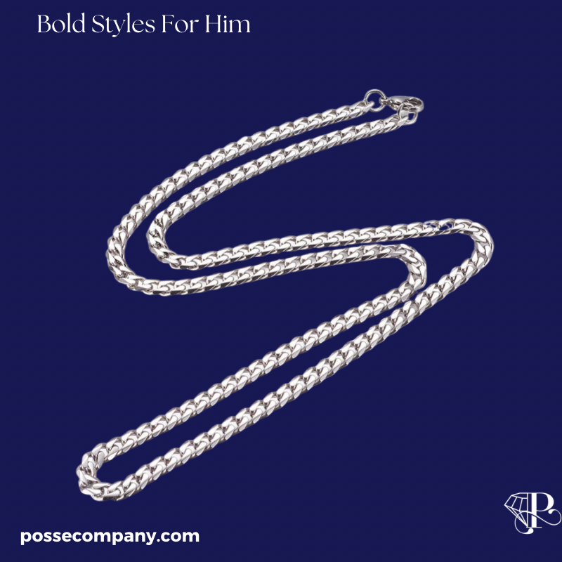 HUGO Cuban Chain 23”