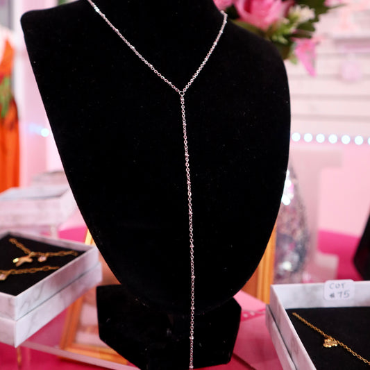 LUXE LINK Lariat Necklace