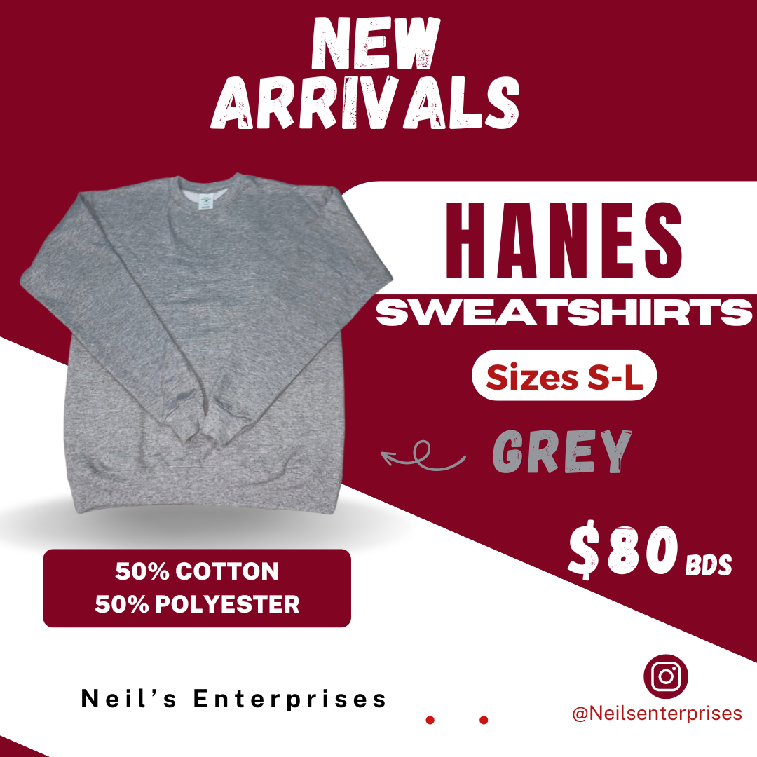 HANES Sweatshirt - Grey