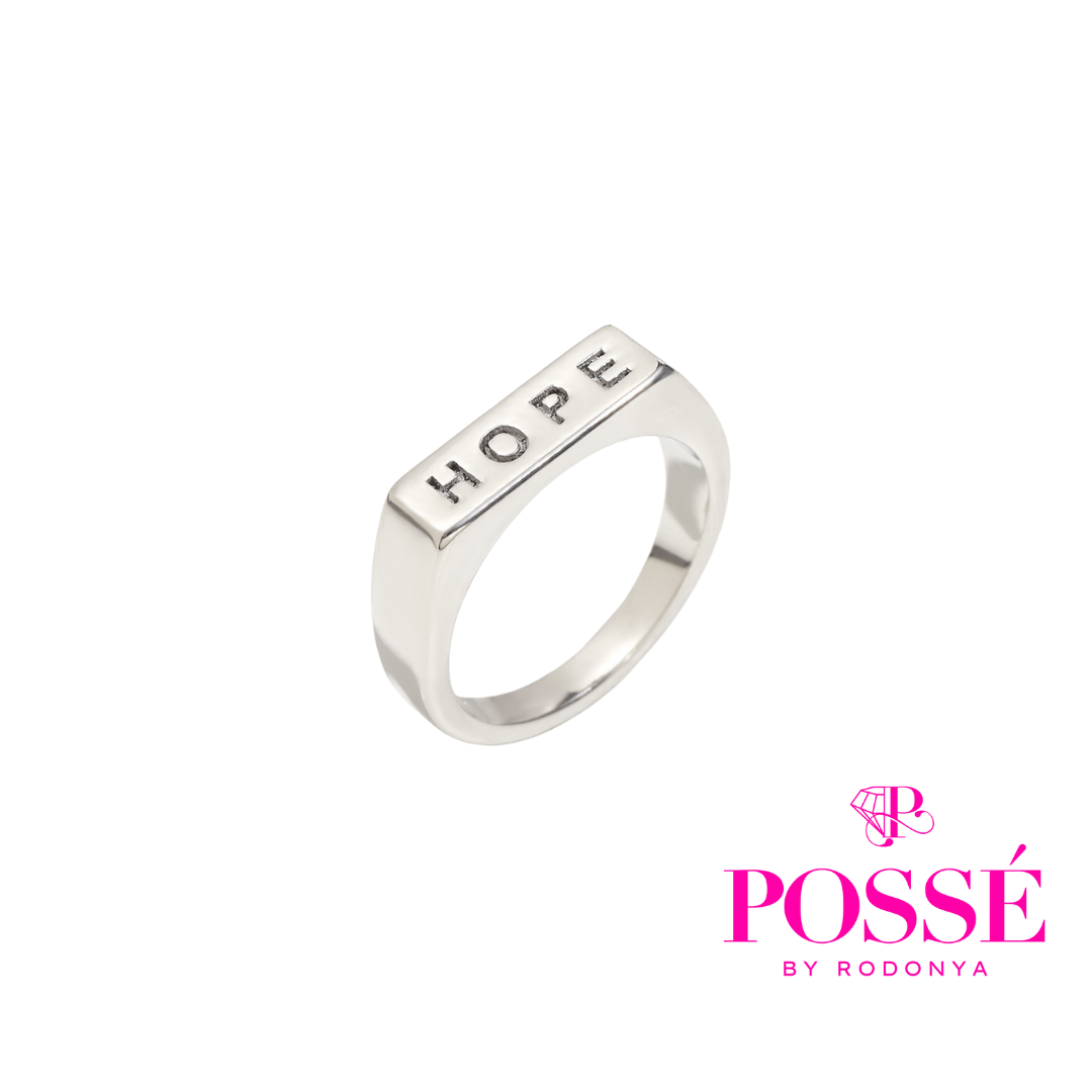 HOPE Ring - Silver