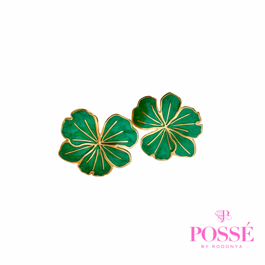 ESMERALDA FLOWER Studs