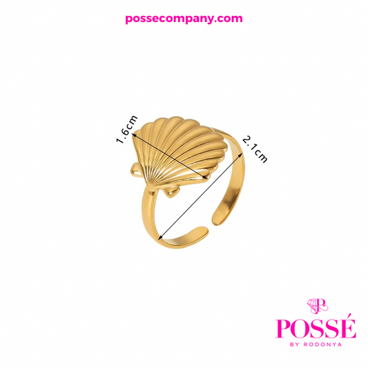 SHELLBABY Cuff Ring