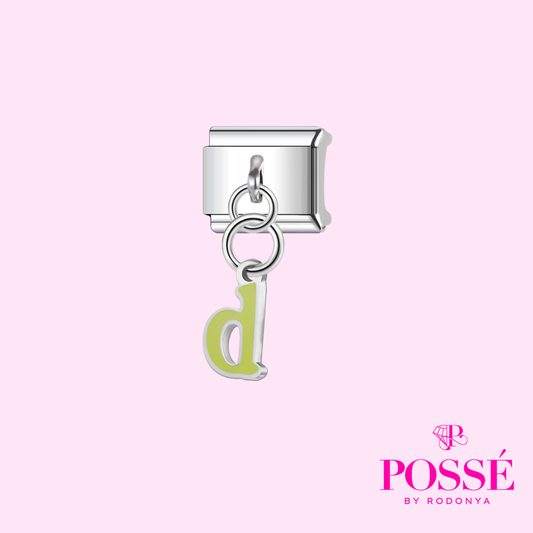Pop of Color Initial Elixir Charm
