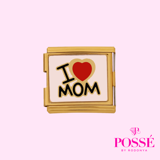 I❤️MOM DoubleStack Elixir Charm