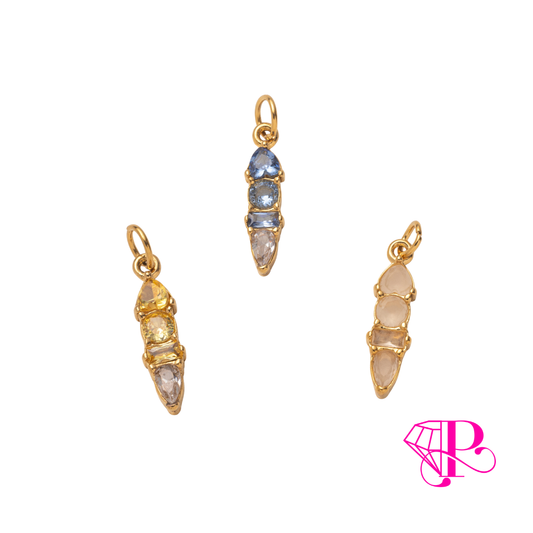 CRYSTAL BIRTHSTONE Charm