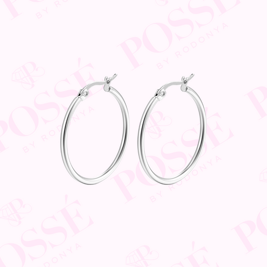 Classic HOOPS - Silver