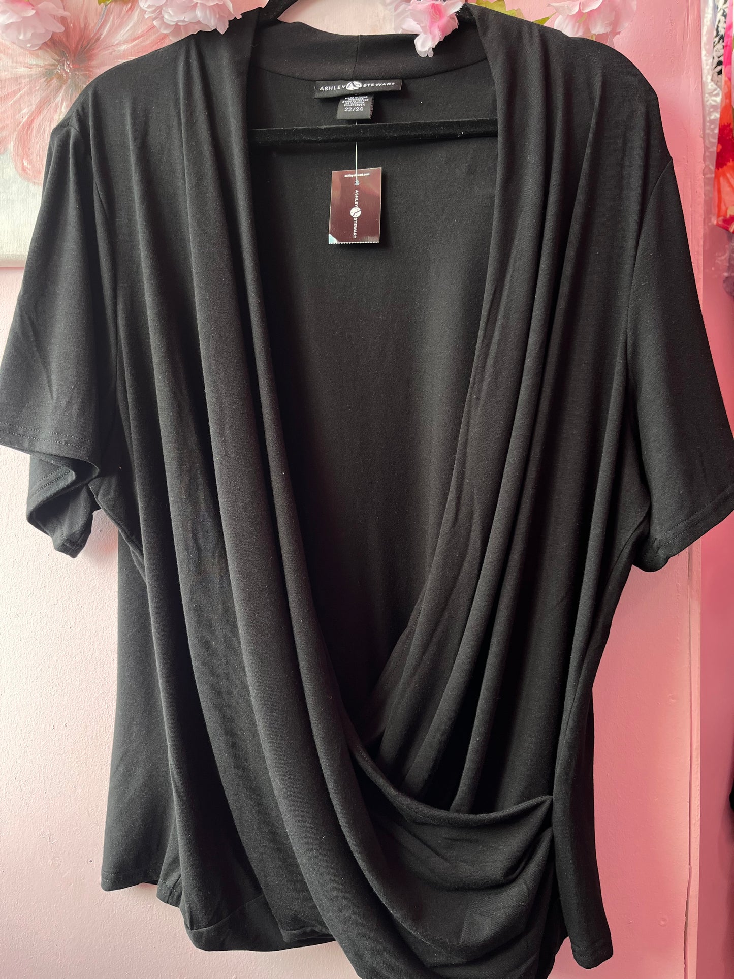 Deep Plunge Wrap Top