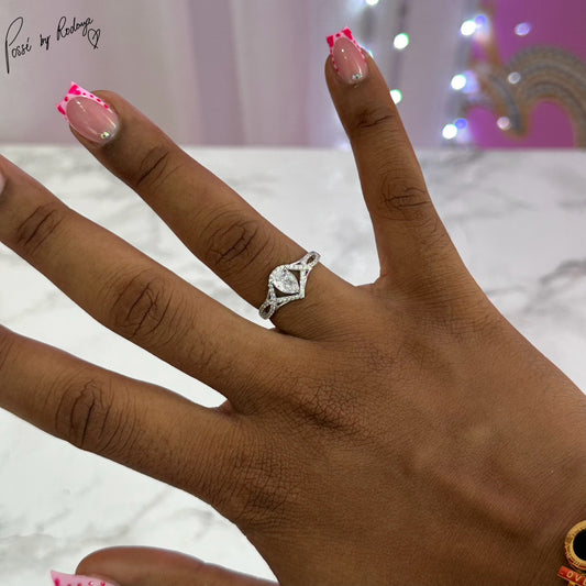 TEARS OF JOY Sterling Silver Ring