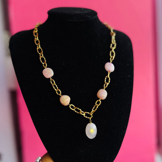 PINK DREAMS Statement Necklace