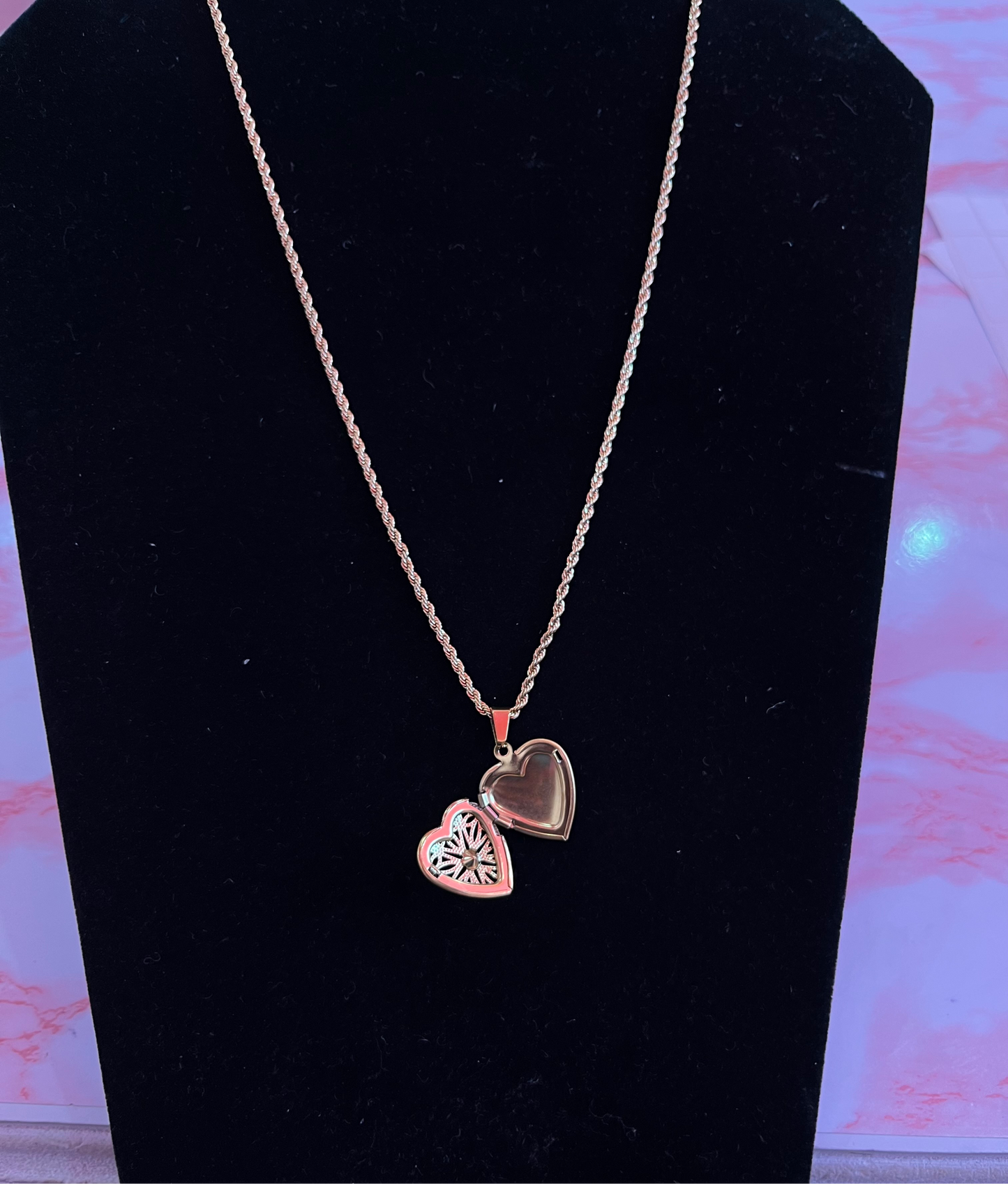 Captured Love Locket Necklace