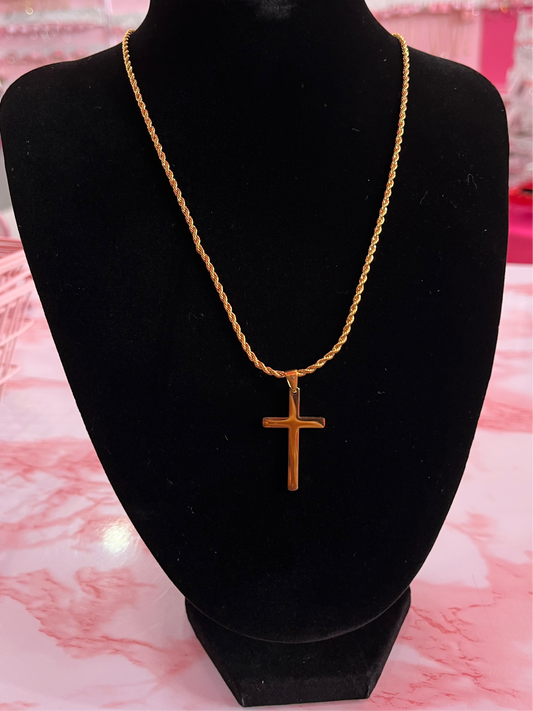 Ash Cross Necklace