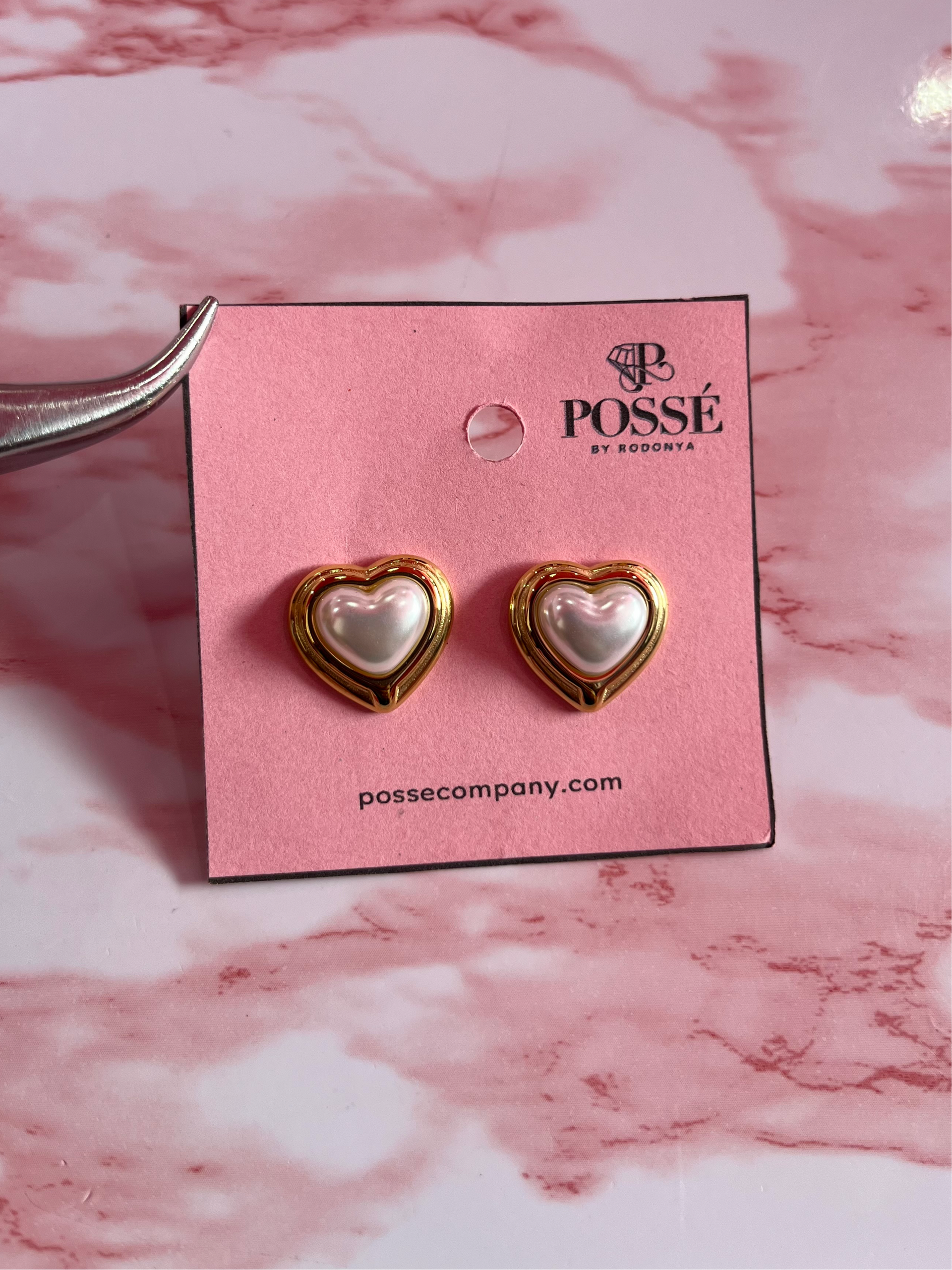 Pearl Love Earrings