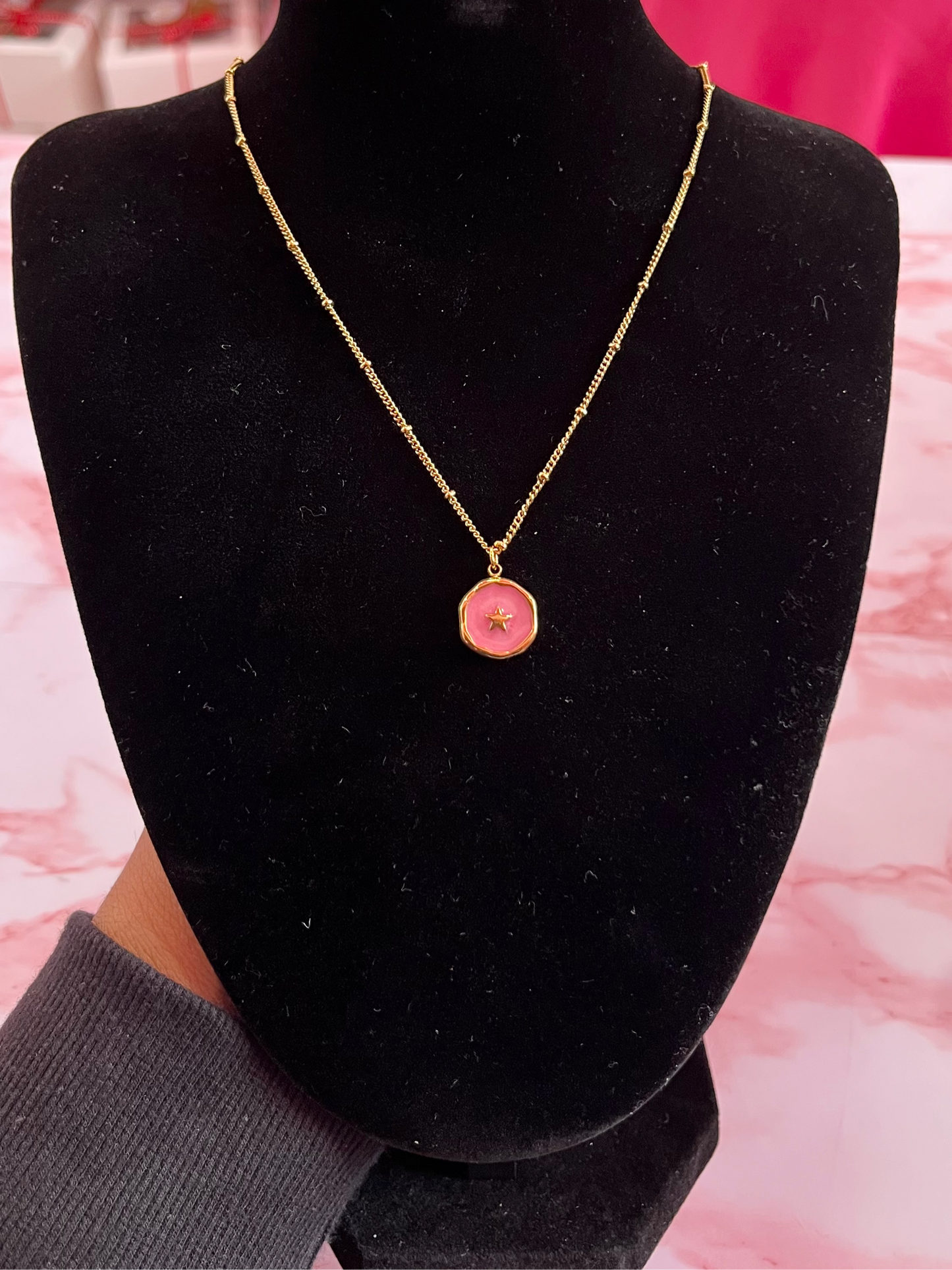 Rosa Galaxy Necklace