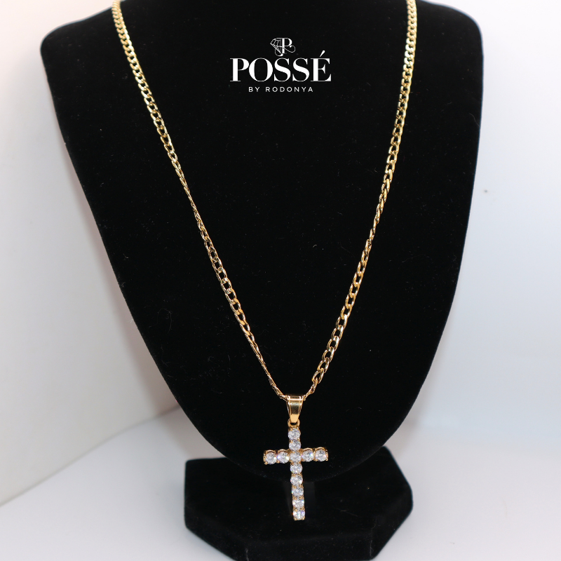MAJESTY 24” Cross Pendant Necklace